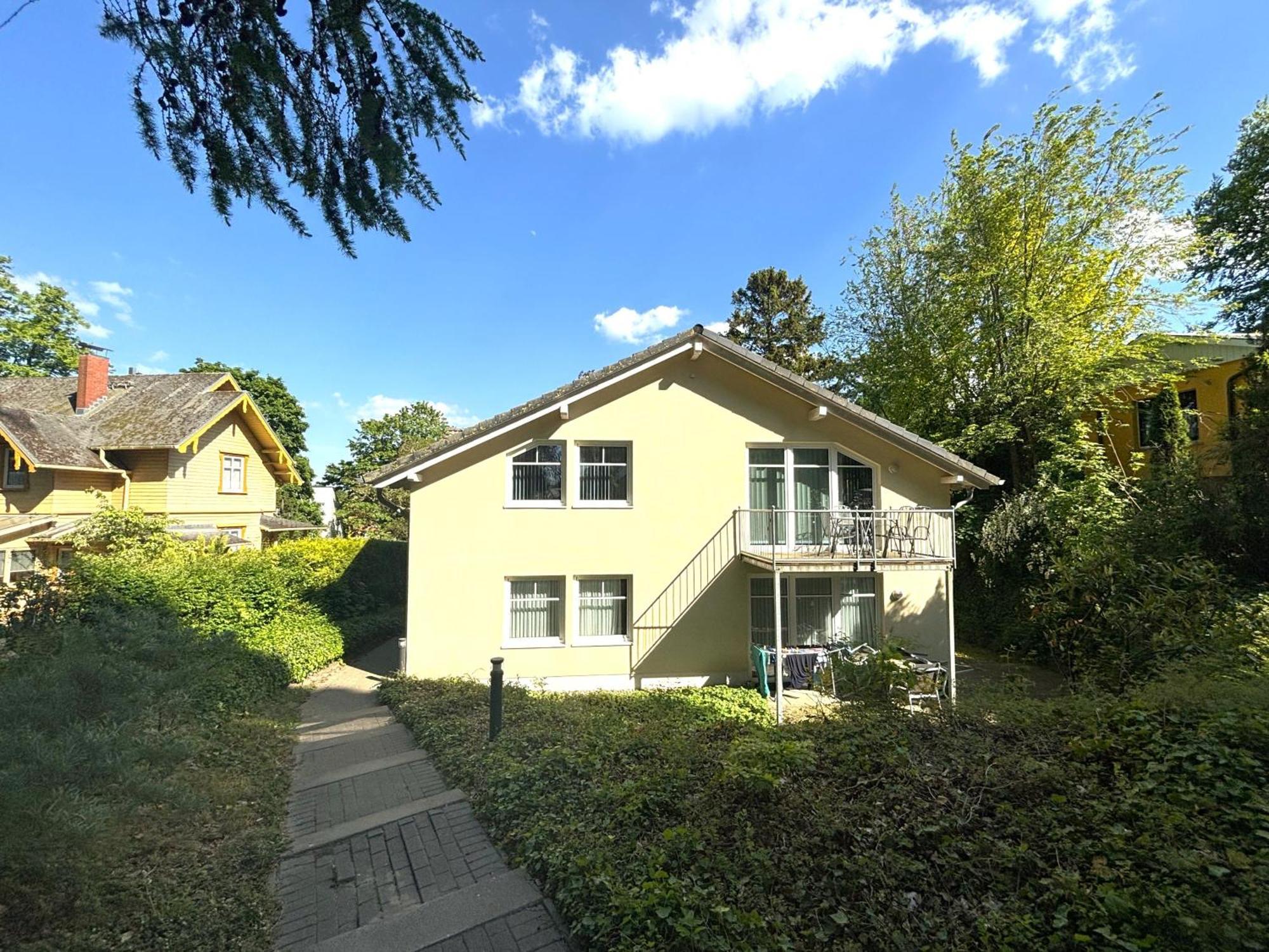 Haus Oie Idyll Mit Balkon 10 Minuten Zum Strand Zinnowitz Extérieur photo